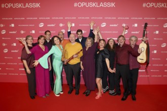 The music group Lautten Compagney Berlin and Asya Fateyeva, Opus Klassik 2025, awards ceremony at