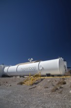Las Vegas, Nevada - The Hyperloop One test site in the desert north of Las Vegas. The company had