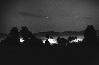 BIH, Bosnia, Tuzla, 17.07.2005, airport lights