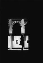 BIH, Bosnia, Sarajevo, 22.07.2005, photo exhibition about the expulsion from Screbrenica in the old