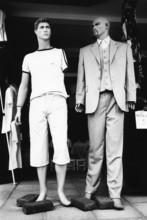 BIH, Bosnia, Brcko, 14.07.2005, mannequin in the halls of the duty-free Arizona Market sales area
