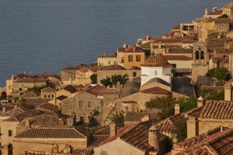 Soft morning light, Holy Church of the Virgin Mary Myrtidiotissa (or Critikias), picturesque town