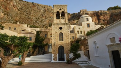 Holy Church of Christ in Chains, Elkomenos Christos, historic church buildings with imposing bell