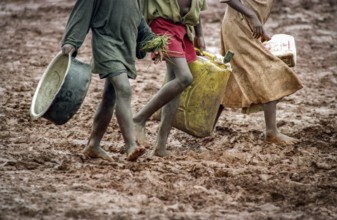 TZA Tanzania scene in the Benaco Camp refugee camp, to which up to 500, 000 Rwandan Tutsis fled the