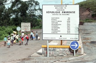 TZA Tanzania scene in the Benaco Camp refugee camp, to which up to 500, 000 Rwandan Tutsis fled the