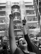 DEU, Germany, Berlin, 27.09.1998, cheers after the SPD's election victory in Berlin's party