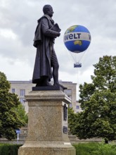 Hardenberg Memorial at the Berlin House of Representatives and HiFlyer World Balloon, Berlin,