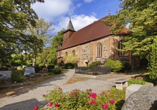 St. Anne's Church, Church of the Protestant Parish, oldest building in Dahlem, Berlin-Dahlem,