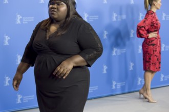DEU, Germany, Berlin Gabourey Sidibe and Victoria Mahoney during a photo session to present their