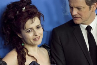 DEU, Germany, Berlin Photo session with Helena Bonham Carter and Colin Firth during the 61st