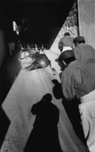 MEX, Mexico, Guadalajara, 09.07.2002, bull leaves the arena after the fight