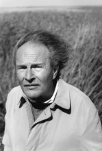The writer Peter Kurzeck during a scholarship stay at the 'Syltquellen', a mineral water bottling