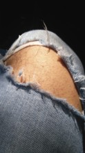 Torn jeans male, São Paulo Brazil