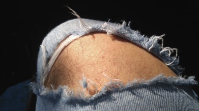 Torn jeans male, São Paulo Brazil