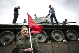DEU Germany Germany Berlin Russian commemoration of the 70th anniversary of the end of the war at