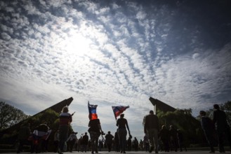 DEU Germany Germany Berlin Russian commemoration of the 70th anniversary of the end of the war at