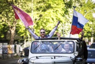 DEU Germany Germany Berlin Russian commemoration of the 70th anniversary of the end of the war at