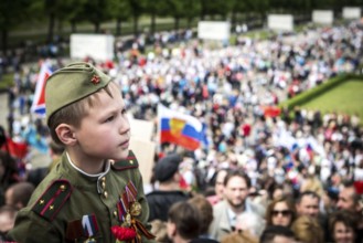DEU Germany Germany Berlin Russian commemoration of the 70th anniversary of the end of the war at