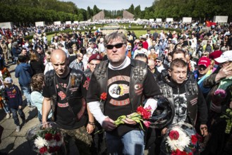 DEU Germany Germany Berlin Russian commemoration of the 70th anniversary of the end of the war at