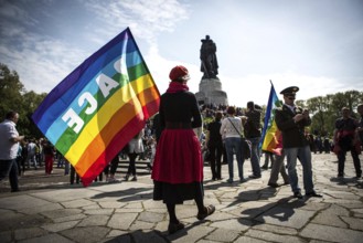 DEU Germany Germany Berlin Russian commemoration of the 70th anniversary of the end of the war at