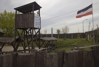 Germany Grevesmühle Thing House, headquarters or base of the far rights, owned by Mr. Krüger