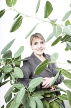 DEU Germany Germany Berlin The new chairwoman of the Greens, Simone Peter, during an interview with