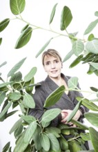 DEU Germany Germany Berlin The new chairwoman of the Greens, Simone Peter, during an interview with
