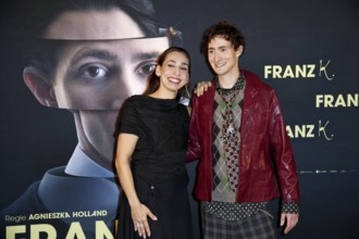 Carola Schuler and Idan Weiss - German premiere by FRANZ K., Delphi Filmpalast am Zoo, Berlin, 15