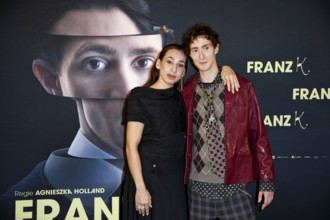 Carola Schuler and Idan Weiss - German premiere by FRANZ K., Delphi Filmpalast am Zoo, Berlin, 15