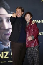 Sebastian Schwarz and Idan Weiss - German premiere by FRANZ K., Delphi Filmpalast am Zoo, Berlin,
