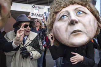 DEU Germany Germany Berlin protest action by Campact against NSA espionage in front of the SPD