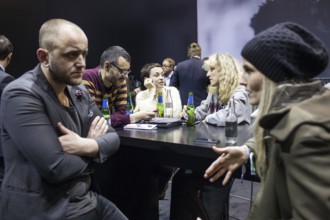 DEU Germany Berlin Bread&Butter fashion fair in the halls of the former Tempelhof airport. DEU