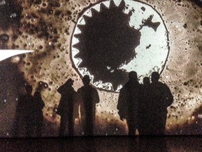 DEU Germany Germany Berlin Installation by Otto Piene in the New National Gallery