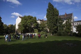 DEU Germany Germany Berlin Citizen Art Days by the artist group 'Parallel Worlds at Markthalle Neun