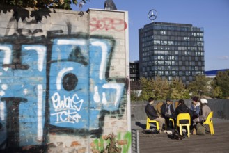 DEU Germany Germany Berlin Citizen Art Days by the artist group 'Parallel Worlds at Markthalle Neun