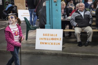 DEU Germany Germany Berlin Citizen Art Days by the artist group 'Parallel Worlds at Markthalle Neun