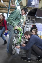 DEU Germany Germany Berlin Citizen Art Days by the artist group 'Parallel Worlds at Markthalle Neun