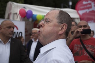 DEU, Germany, Berlin, 17.08.2013 SPD election campaign kick-off with top candidate Peer Steinbrück