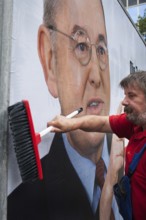 DEU Germany Germany Berlin election posters of the party Die Linke
