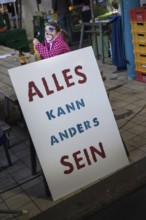 DEU Germany Germany Berlin Citizen Art Days by the artist group 'Parallel Worlds at Markthalle Neun