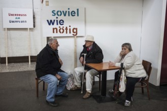 DEU Germany Germany Berlin Citizen Art Days by the artist group 'Parallel Worlds at Markthalle Neun