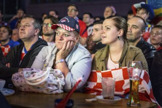 DEU Germany Germany Berlin Public viewing of the World Cup preliminary match between Croatia and