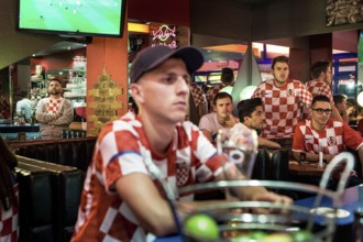 DEU Germany Germany Berlin Public viewing of the World Cup preliminary match between Croatia and