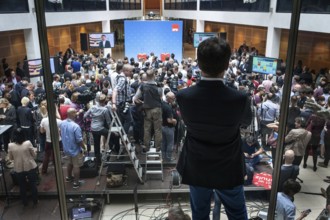 DEU Germany Germany Berlin election party at the SPD party headquarters