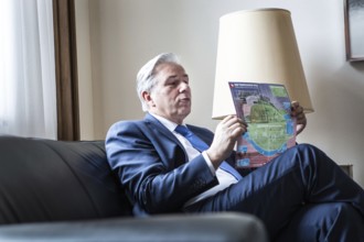 DEU Germany Germany Berlin The Governing Mayor of Berlin, Klaus Wowereit, in his office during an