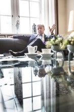 DEU Germany Germany Berlin The Governing Mayor of Berlin, Klaus Wowereit, in his office during an
