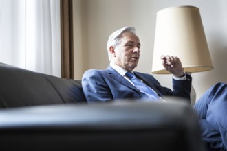DEU Germany Germany Berlin The Governing Mayor of Berlin, Klaus Wowereit, in his office during an