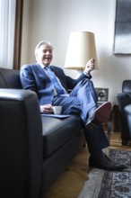 DEU Germany Germany Berlin The Governing Mayor of Berlin, Klaus Wowereit, in his office during an