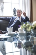 DEU Germany Germany Berlin The Governing Mayor of Berlin, Klaus Wowereit, in his office during an