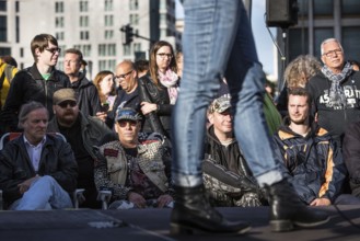 DEU Germany Germany Berlin Monday demonstration on Potsdamer Platz, as an alternative during the